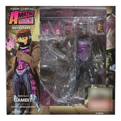 Amazing Yamaguchi Revoltech Gambit X-men Marvel Kaiyodo | Envío gratis