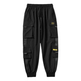 Cintas Harem Joggers Hombre Cargo Pantalones Streetwear