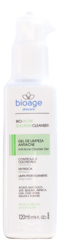 Bioage Sabonete Facial Anti Acne Bio Acne Solution 120ml