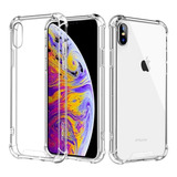 Funda Para iPhone XS Max Anti Golpes + Vidrio Full 