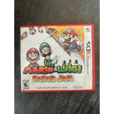 Mario & Luigi Paper Jam Nintendo 3ds Original Raro 2ds New