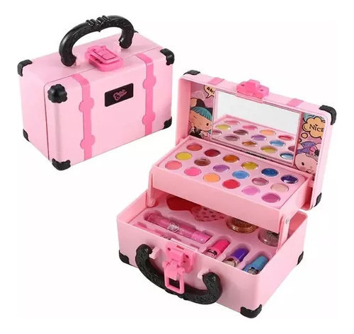 1 Kit De Maquillaje Para Niños, Regalo Para Niñas. [u] [u]