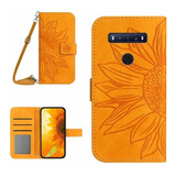 Funda Skin Feel Pu Para Tcl 10 Se