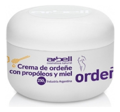 Crema Arbell De Ordeñe Con Propóleos Y Miel Arbell 250