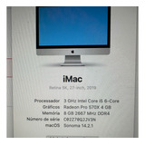 Computador Apple I Mac 27  , Processador 3 Ghz Intel Core I5