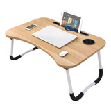 Mesa Dobrável Portátil P/ Notebook Home Office Refeição Cama