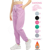 Pants Dama Mujer Frio Invierno Darong Térmico Moda Afelpado 