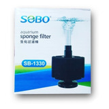 Filtro Esponja Sobo Sb-1330 Acuario Crías Hasta 60 Litros