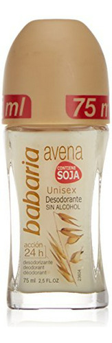 Desodorante Roll On Babaria Avena 75ml Duo