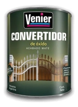 Convertidor De Oxido Blanco Y Colores 20lts Venier Pintumm