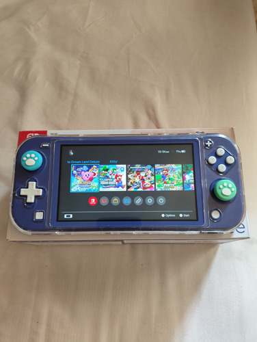 Nintendo Switch Lite(magia)+256gb+funda+ Mica De Cristal