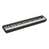 Piano Digital Negro Con Soporte Para Partituras, 88 Teclas