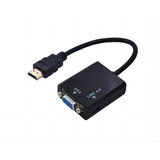 Adaptador Conversor De Hdmi A Vga Pro Max X L