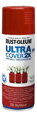 Pintura Aerosol Ultra Cover 2x 430 Ml  340 Gr. Rust Oleum