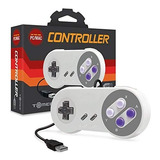 Controlador Usb Para Pc/mac De Super Nintendo (snes)