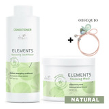 Duo Acond + Masc Wella Elements - mL a $491