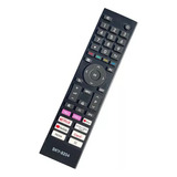 Controle Remoto Para Tv Toshiba Led Smart 4k Tb008, 55m550kb