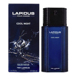 Lapidus Hombre Cool Night Edp 100ml Silk Perfumes Ofertas