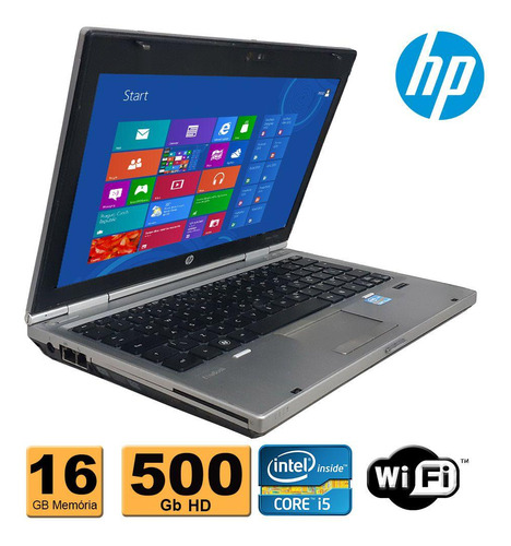 Notebook Hp Elitebook 2560p Intel Core I5 16gb Hd 500gb