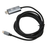 Cable Adaptador Usb Tipo C A Hdmi Hd 4k Multimedia Interfaz