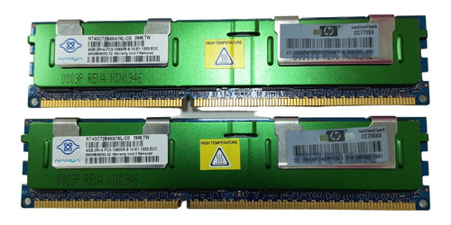 Memoria 8gb (2x4gb) Ddr3 1333 Mhz Nanya Nt4gc72b4na1nl-cg