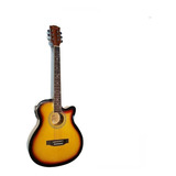 Guitarra Electroacustica Texas Ag10lc5ts