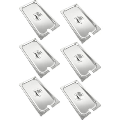 Tapa Inserto Ranurada 1\u002F3 Acero Inoxidable 32.5x17.5 6 | Envío gratis