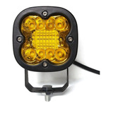 X2 Foco Nebliero Led Ambar Luz Destellate/fija 60w Para Auto