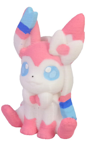 Sylveon Pokémon De Colección En Impresión 3d