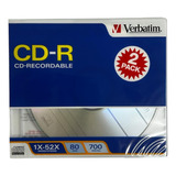 Verbatim Cd-r 2 Discos X Estuche Total 50 Discos 25 Estuches