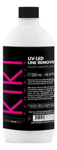 Removedor Uv-led Line Remover 500ml Idraet Kiki Pro Nails