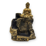 Incensário Cascata Buda China - 13cm