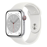 Watch Series 8 Apple Gps De 45mm Color Blanco