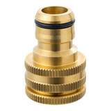 Conector Para Manguera 3/4  De Bronce