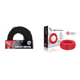 100 Mts Cable C. 12 Thw Iusa (50 Mts Negro Y 50 Mts Rojo)