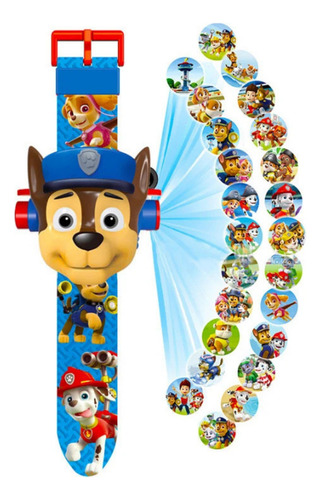 Proyector Paw Patrol Reloj Interactivo Juguetes Educativos