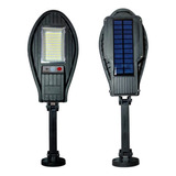 Lampara Solar 80w C/control Remoto Uso Exterior Ip65