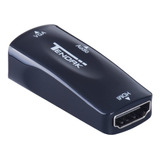 Convertidor Hdmi Hembra A Vga Hembra Con Audio De 3,5 Mm