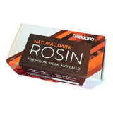 Resina D'addario Dark Para Arco De Violín Viola Cello Vr300