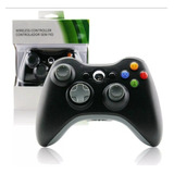 Controle Xbox 360 Sem Fio Preto Con-8148 Wireless Joystick