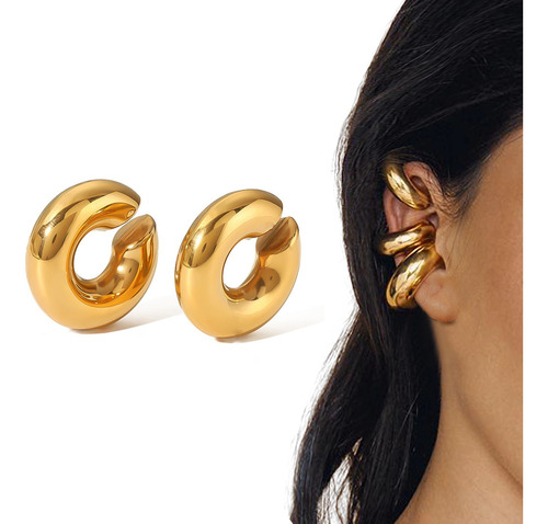 Aretes Para Mujer Aretes Acero Inoxidable Aretes Grandes