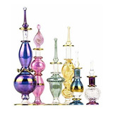 Botellas Egipcias Decorativas P/perfume-aceites 5-12cm (6u) 