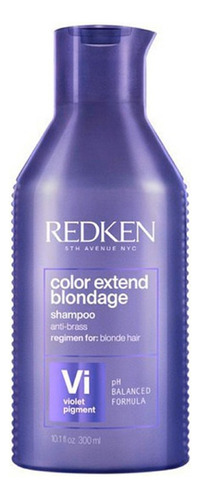 Shampoo Matizador Cabello Rubio Color Extend Blondage 300ml