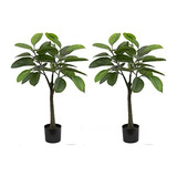 Conjunto De 2 Decoraciones De Plantas Artificiales De 3...