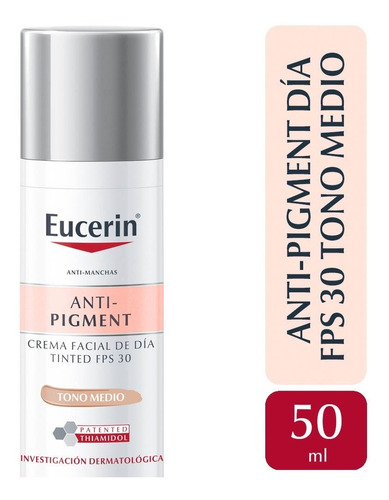 Eucerin Anti Pigment Crema Facial Color Fps30 Dí­a Manchas