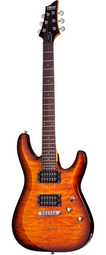Schecter C-6 Plus Vsb Guitarra Eléctrica Sólida Vintage Somb