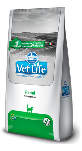 Alimento Para Gato Vet Life Renal 7.5kg.