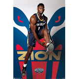 Nba New Orleans Pelicans - Póster De Pared Zion Willia...