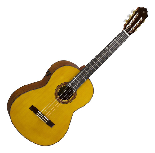 Violão Clássico Nylon Yamaha Cg-ta Transacoustic Elétrico 6c