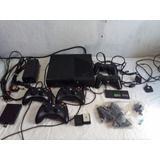 Lote Kit Defeito Xbox 360 Super Slim Rgh 2.0 Fonte Original 3 Controles 2 Controles Ps2 3 Memory Card Cabos Av Originais & Diversas Peçãs De Controles